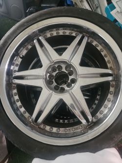 Set of 20" rims