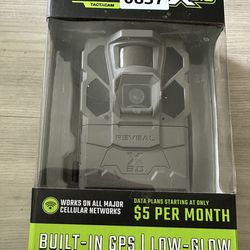 TACTACAM Reveal X Gen 3.0 Cellular Trail Camera Auto Connect 4G LTE 4K NIB