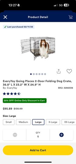 Dog Kennel (2 Cages)