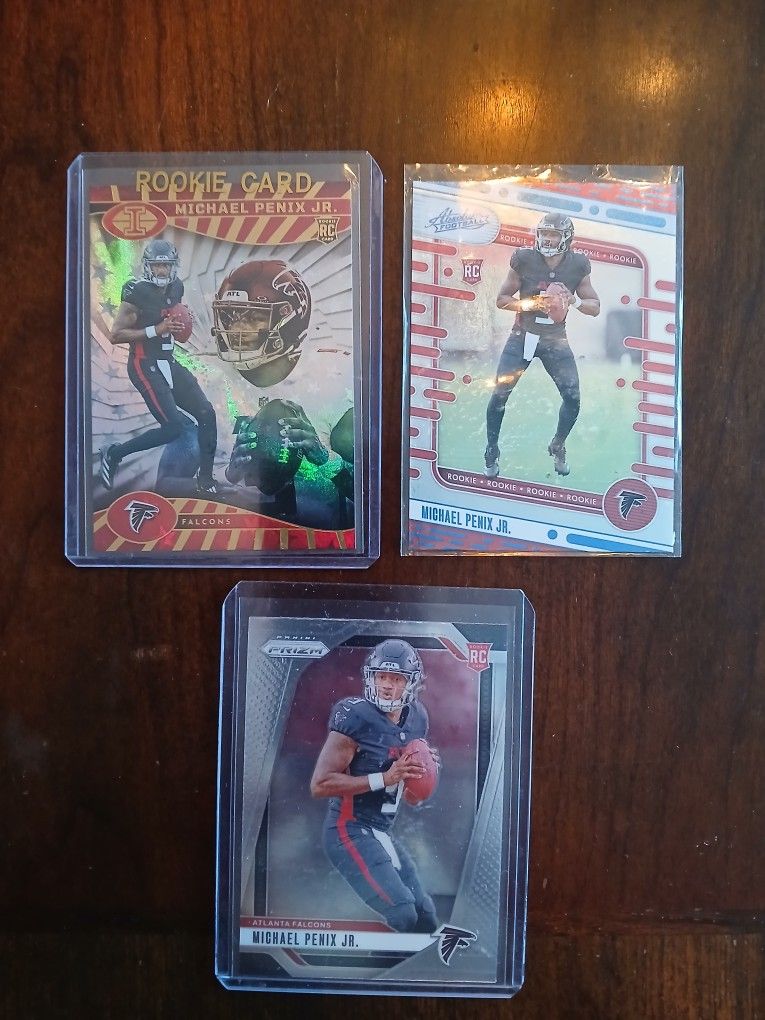 Michael Penix Jr. Rc Football Cards 