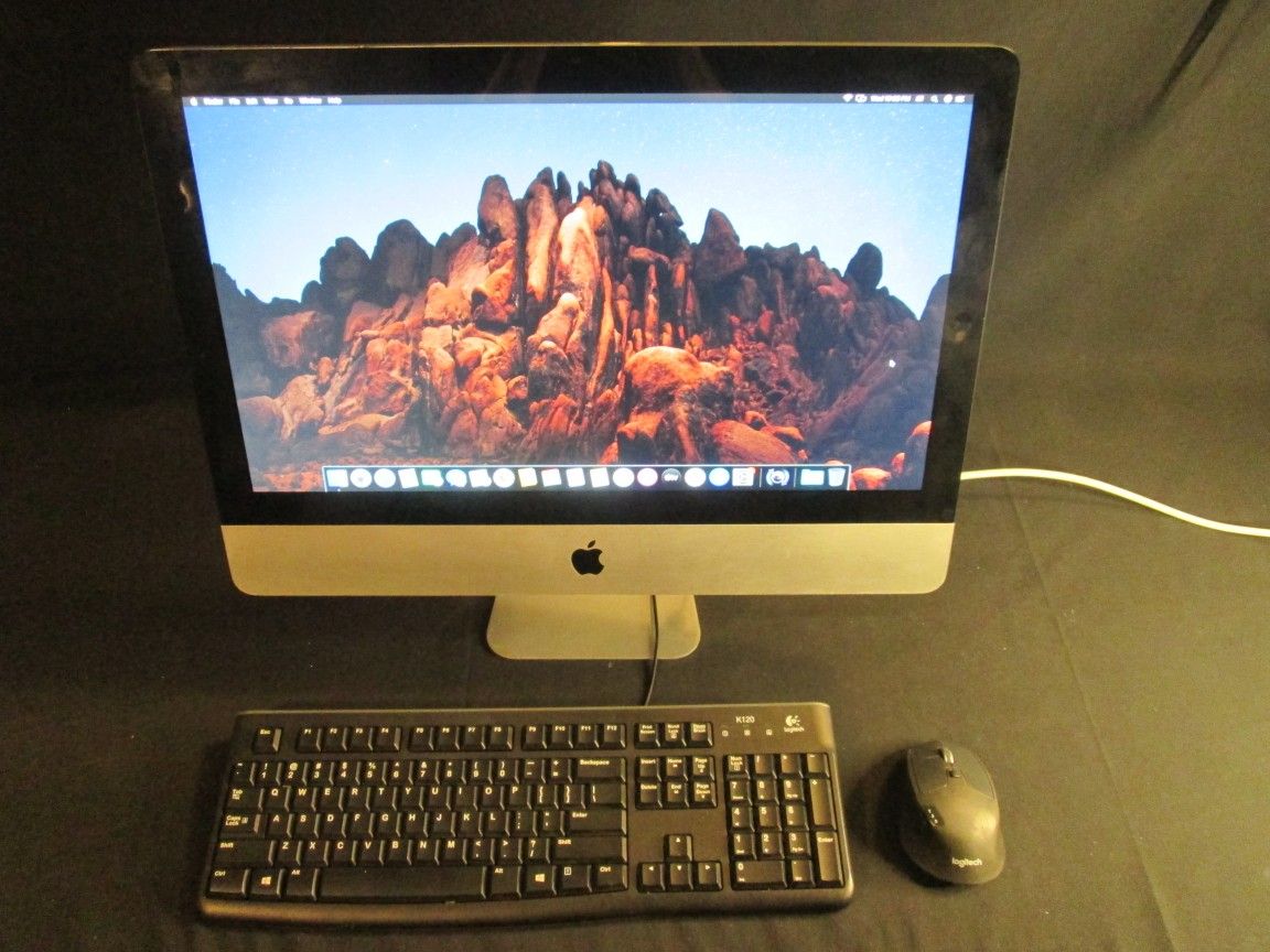 Imac Mid 2011 21.5 Inch With Logitech Keyboard And Mouse