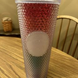 Starbucks rainbow tumbler no straw