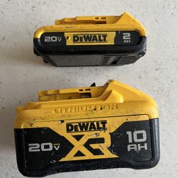 Dewalt Batteries 