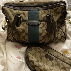 Classic Brown Coach Purse