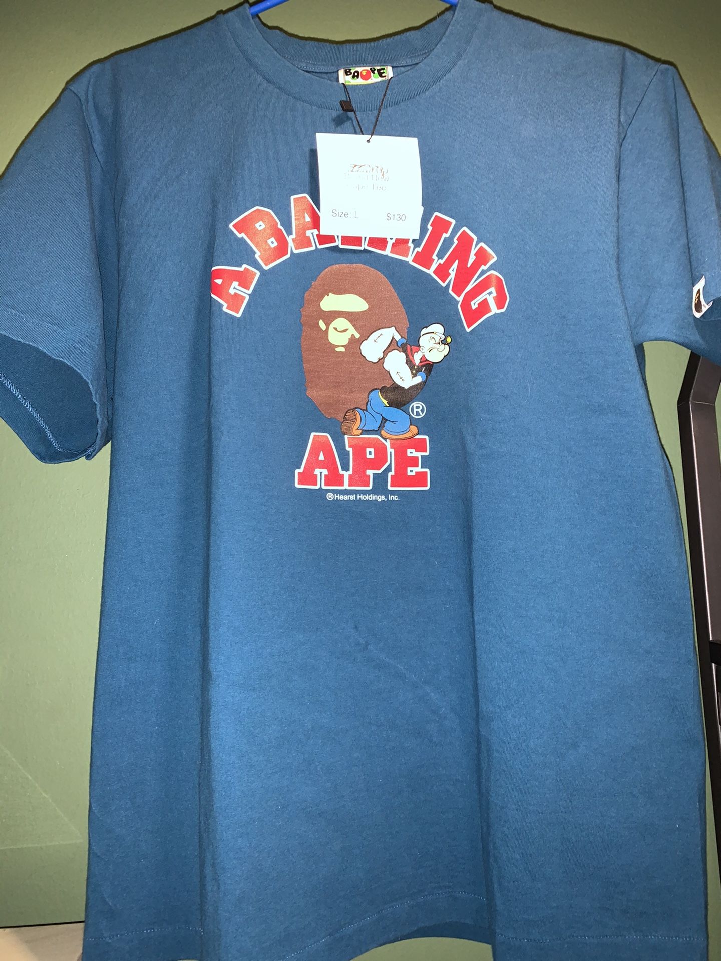 Bape popeye tee