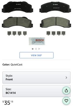 1999-04 Ford Lightning Front Brake Pads