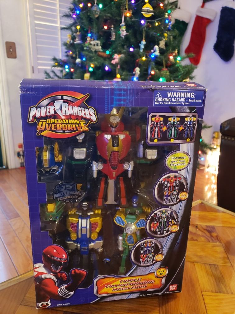 Power Rangers Operation Overdrive Triple Transforming Megazord