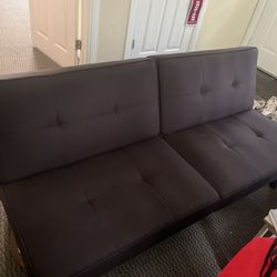 Black Foldable Futon