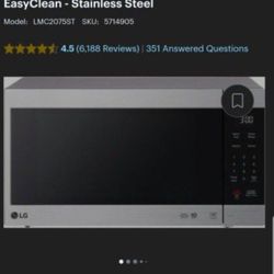 LG Microwave 