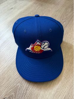 Colorado Rockies baseball hat fitted 7 3/8 size