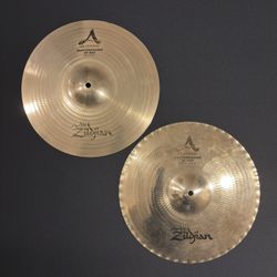 Zildjian 14” A Custom Mastersound Hi-Hat Cymbals (Pair) 1073g/1178g