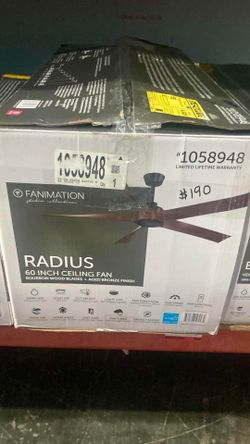 60in Ceiling Fan - Radius
