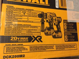 New dewalt tool kit in box never used.