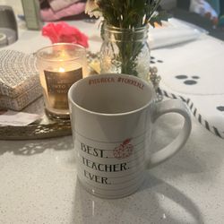 #1 teacher mug