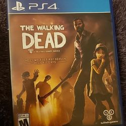 The walking dead ps4