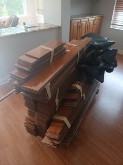 Hardwood Flooring Planks Large Lot