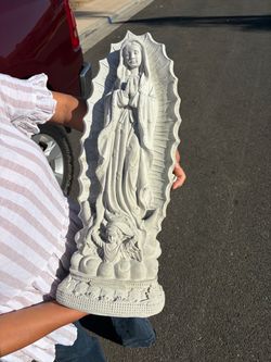 2ft Our Lady of Guadalupe Stone Statue