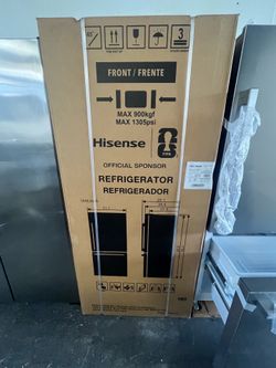 Refrigerator Hisense 31.1 new