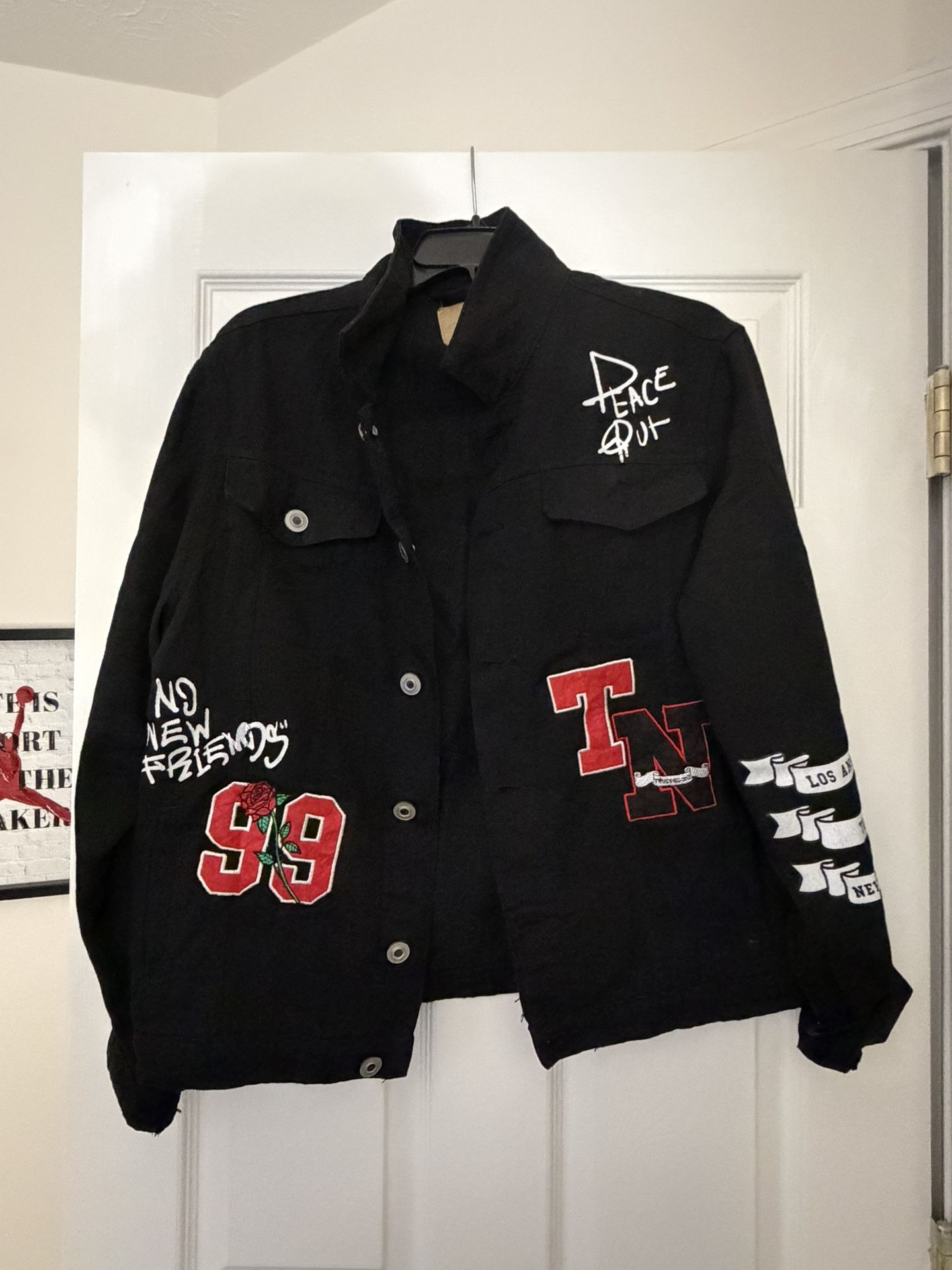 Black Jean Jacket