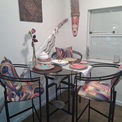 Colorful table set