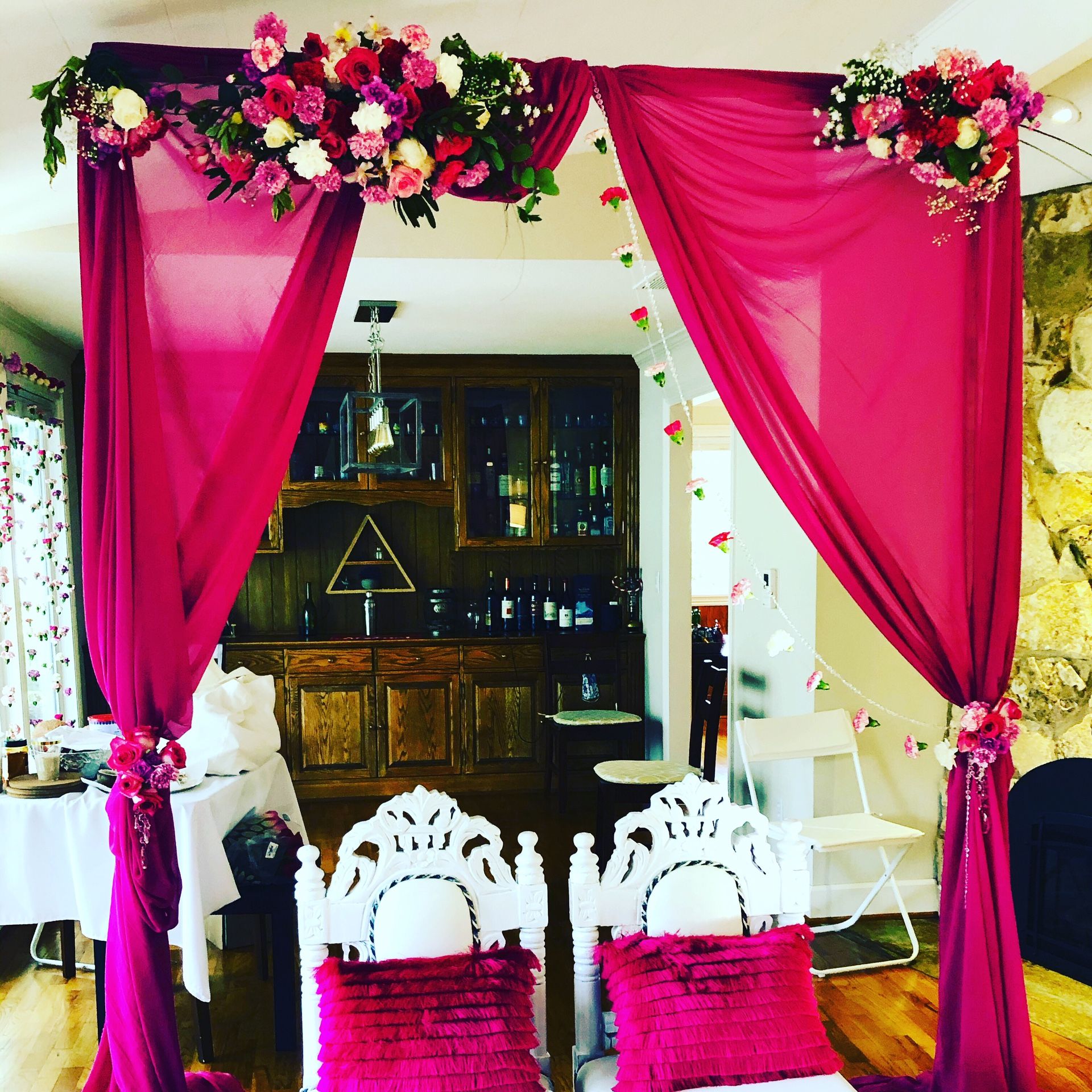 Wedding Bride Groom Chairs Set Of 6