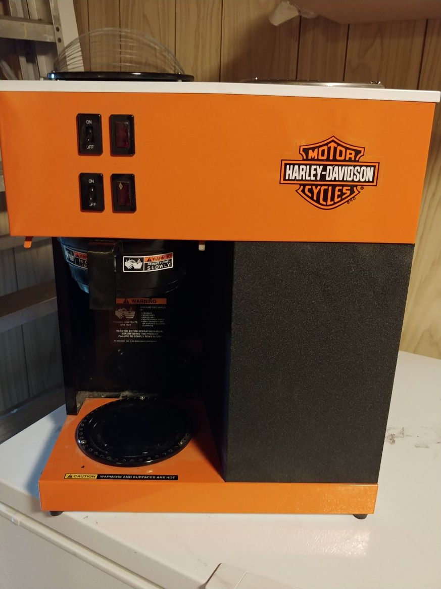 Harley Davidson commercial size coffee maker