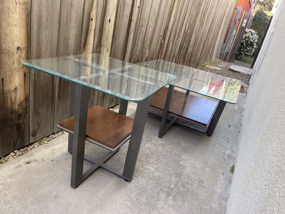 Glass Table Set