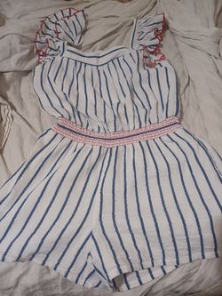 Cat and jack romper size 10-12