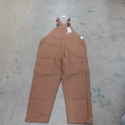 Carhartt Men’s FR Duck Insulated Bib Overalls – 36W x 32L