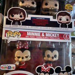 Funko Exclusive Disney Mickey And Minnie Valentines 2 Pack