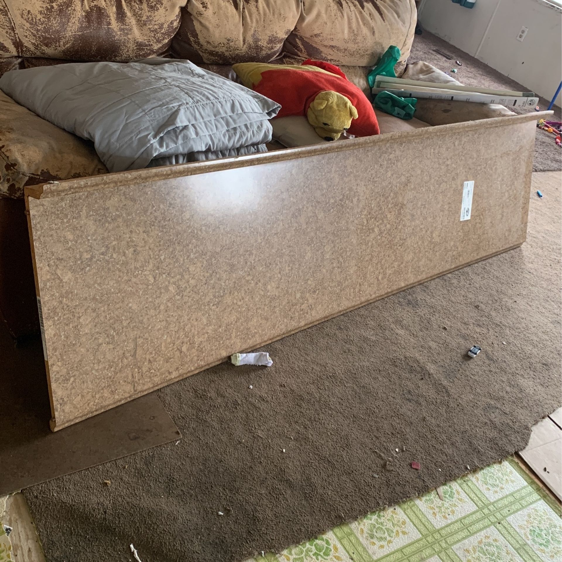 Laminate Countertop With End cap Kit
