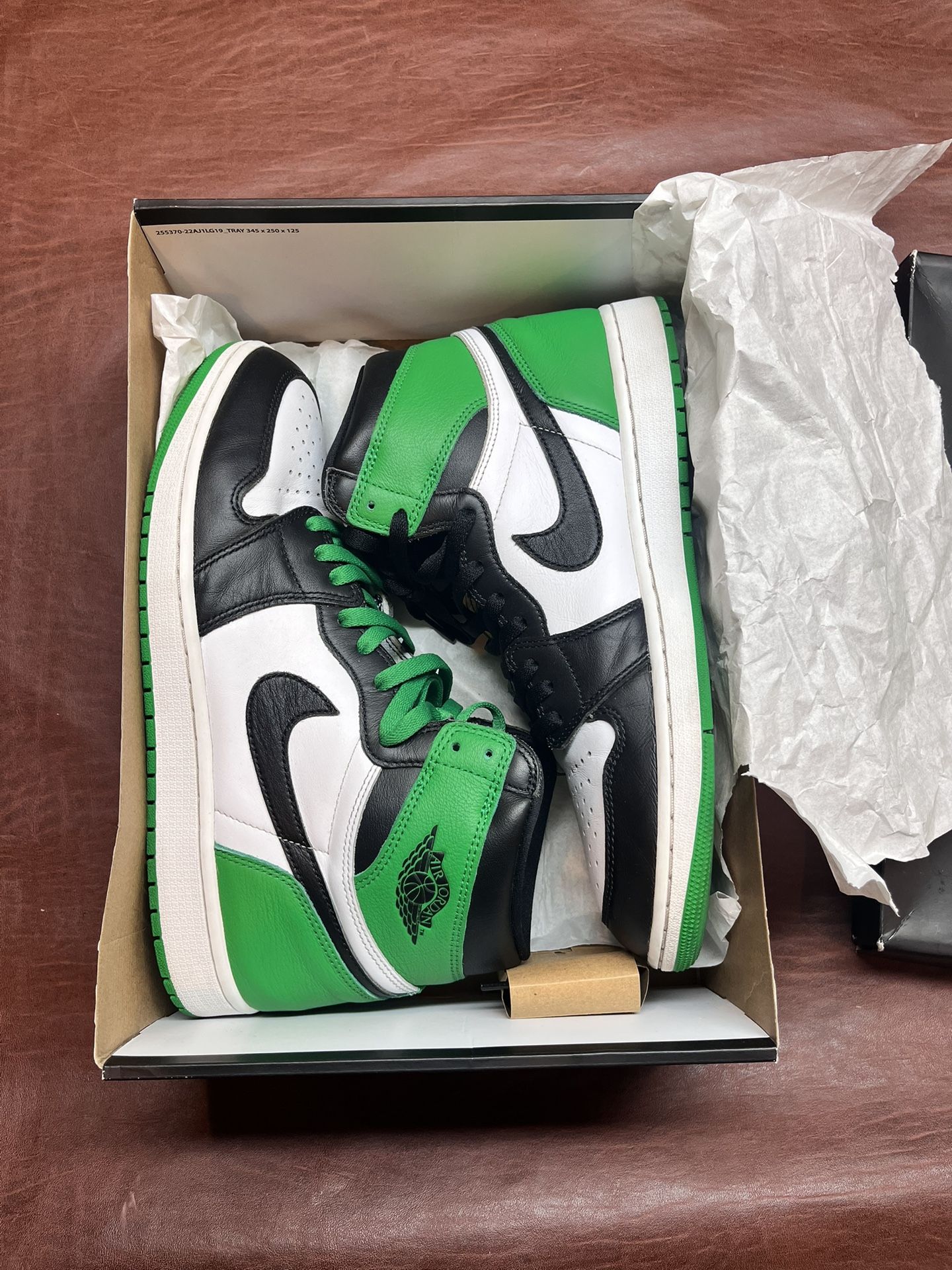 Green Jordan 1s