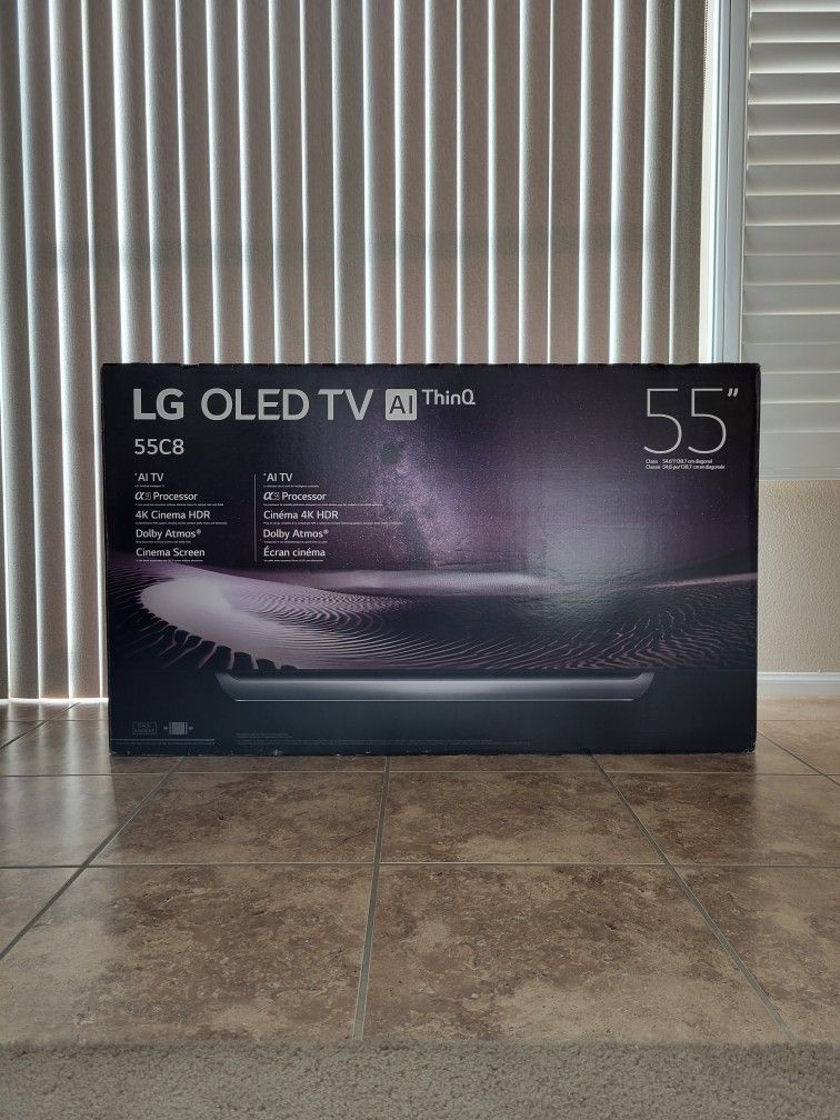 LG 55" OLED AI smart TV 2022  Firestick roku Alexa
