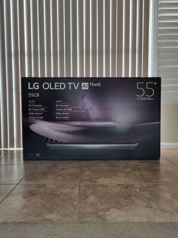 LG 55" OLED AI smart TV 2022 Firestick roku Alexa