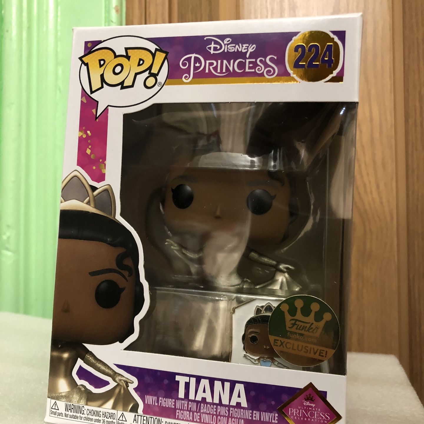Funko Pop! Disney Princess Tiana 224 Exclusiva Gold