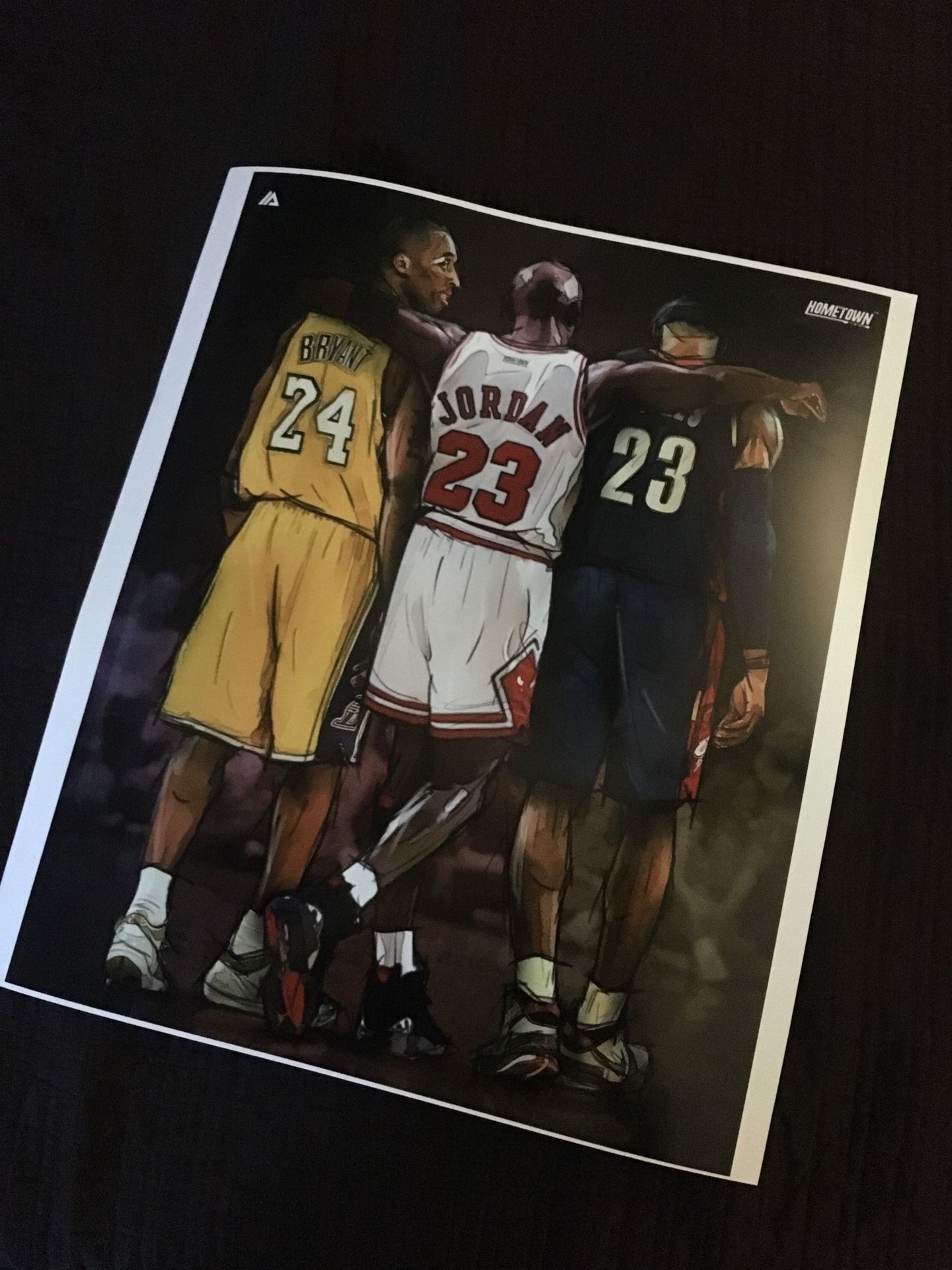 16x20 NBA poster