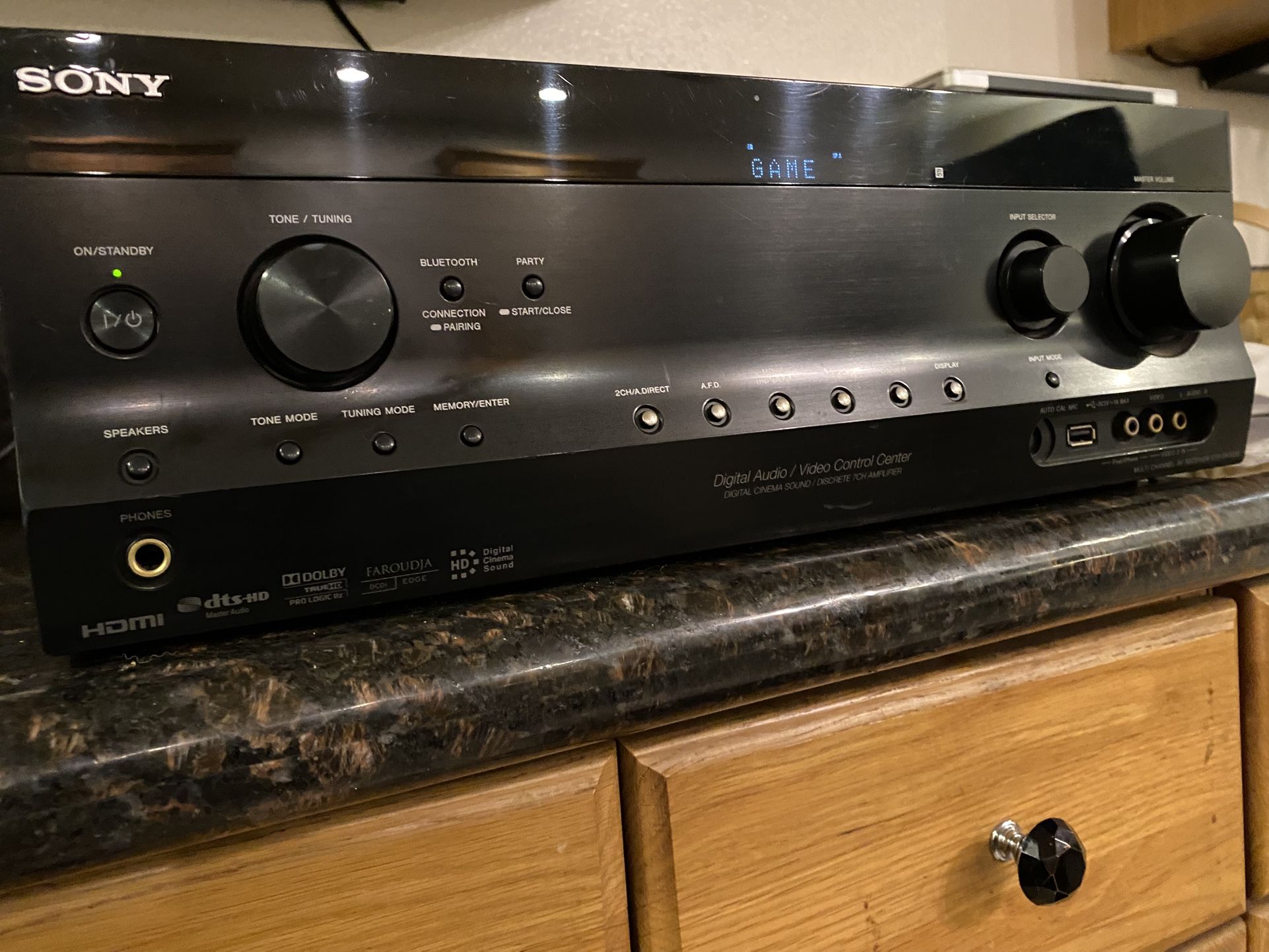 Sony Receiver 7.2 Built In Wi-Fi