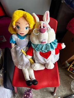 Alice in Wonderland Plush Set of 2