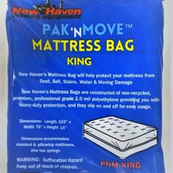 Mattress Poly Cover 2ml - ALL SIZES - PINKS MOVING