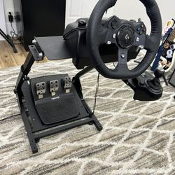 Racing Wheel Sim Simulator Set 