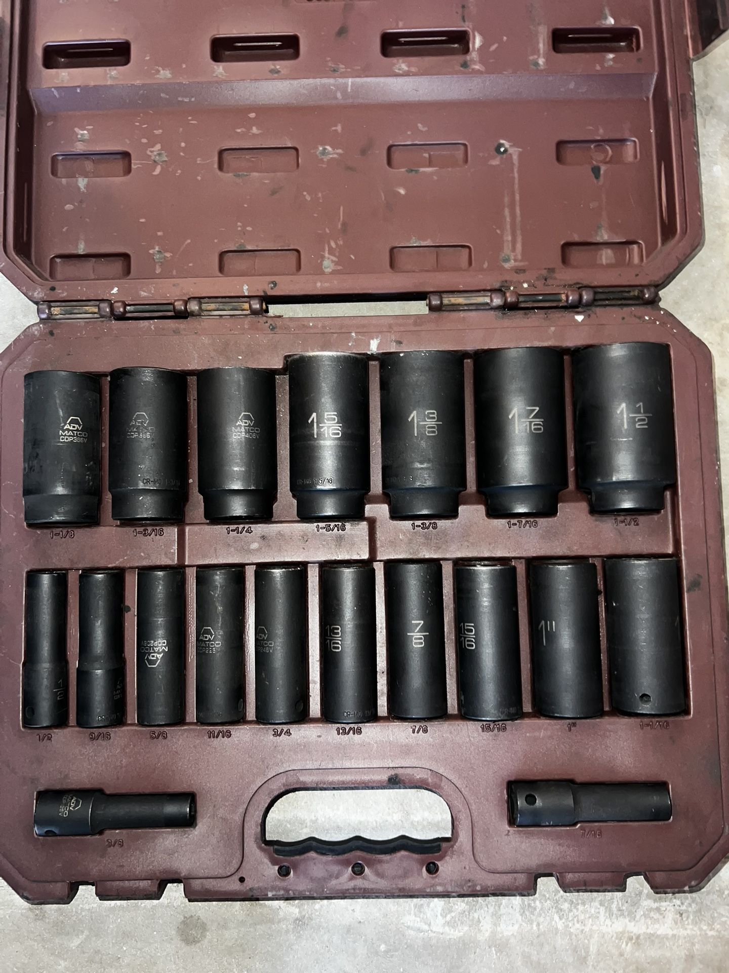 2 Matco Sets,  Matco Heel Bar Set, Snap On 1/2 Torque Wrench Combo