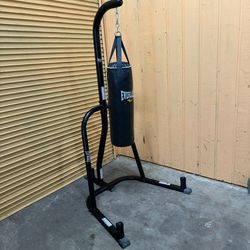 Punching Bag Stand With Heavy bag