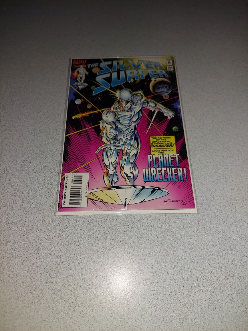 1995 THE SILVER SURFER #104 COMIC BAGGED AND BOARDED
