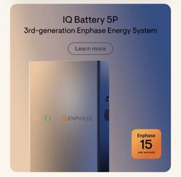 Enphase 5p battery