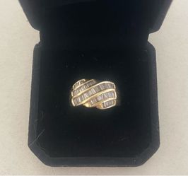14k Natural Diamond Ring