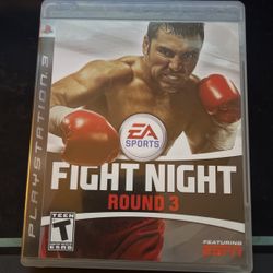Fight Night Round 3 PS3