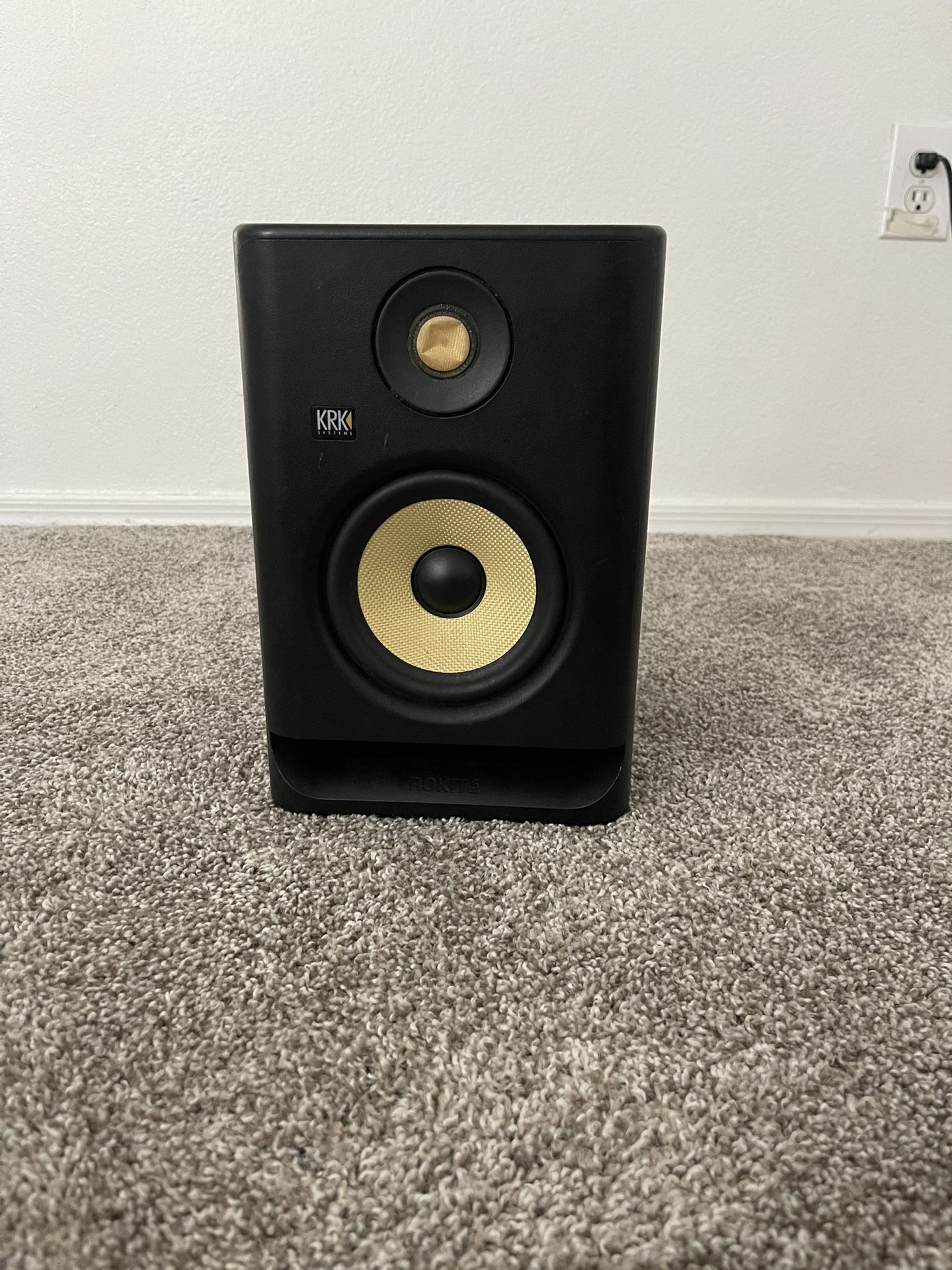 KRK Rokit 5 Studio Monitor – $50 (No Power Cord) Studio Equipment