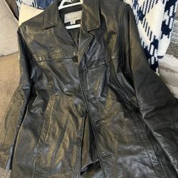 Men’s Leather Jacket Large 