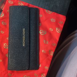 Michael Kors Black Glitter Wallet