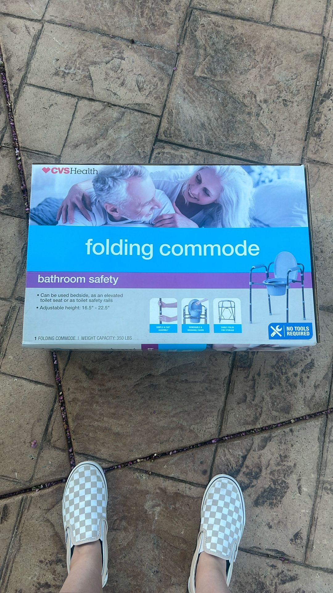 Folding Commode